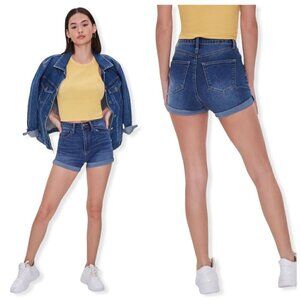 FOREVER 21 Blue Jean High-Rise Denim Shorts Women's Size 27 Waist